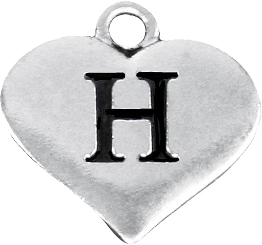 Army Wife Initial Bracelet (H)