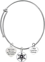 Sheriff's, My Love, My Joy, My Sunshine, I Will Love You Forever, Hypoallergenic Adjustable, Nickle, Lead Free
