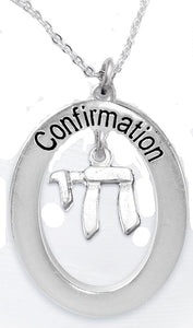 The Perfect Gift Jewish Confirmation Hypoallergenic Necklace, Safe-Nickel, Lead & Cadmium Free!