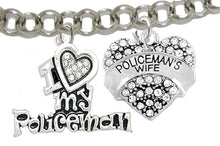 Policeman's, I Love My Policeman, Policeman's Wife, Hypoallergenic, Safe-Nickel, Lead, Free