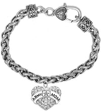 The Army Mom Hypoallergenic Bracelet, Safe-Nickel, Lead, Cadmium Free