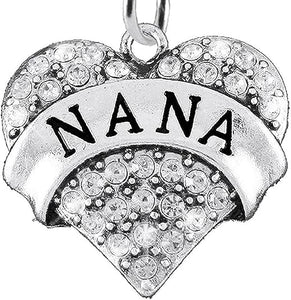 Nana Charm Post Earring Hypoallergenic, Safe-Nickel, Lead & Cadmium Free!