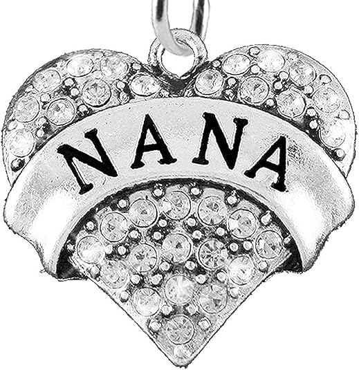 Nana Charm Post Earring Hypoallergenic, Safe-Nickel, Lead & Cadmium Free!