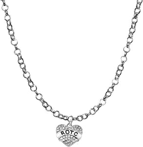 ROTC, Beautiful Rolo Chain Necklace, Hypoallergenic Safe-Nickel, Lead, And Poisonous Cadmium Free