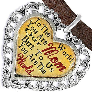 Mom Heart Charm Bracelet, Hypoallergenic, Safe, Nickel, Lead & Cadmium Free