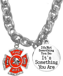 As A Wife,Mother,Girlfriend Of A Firefighter, Policeman, EMT, Or Sheriff You Worry About Them And You Have To Have The Strength To Survive On A STERLING SILVER Solid .925.Sterling,Not Plated Or Coated