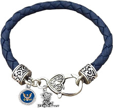 US Navy Firefighter Bracelet, US Navy Bracelet, Navy Firefighter Jewelry, Hypoallergenic-Safe, No Nickel, Lead, Or Poisonous Cadmium In Bracelet