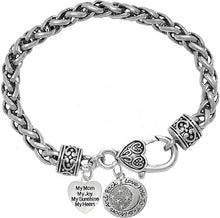 Mom, My Mom, My Joy, My Sunshine, My Heart, I Love You To The Moon And Back, Bracelet, Hypoallergenic, Safe-Nickel, Lead, Free