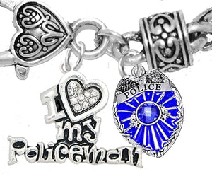 Policeman's, I Love My Policeman, Hypoallergenic, Safe-Nickel, Lead, Free
