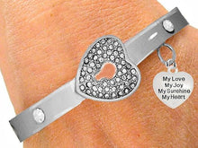 Message Bracelet, My Wife, My Joy, My Sunshine, The Key to My Heart, It Really Locks! Hypoallergenic, Safe-Nickel, Lead, Free