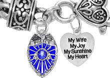 Policeman's, My Wife, My Joy, My Sunshine, My Heart, Hypoallergenic, Safe-No Nickel, No Poisonous Lead Or Cadmium.