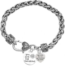 You Are My Sunshine, My Love, My Joy, My Sunshine, My Heart Hypoallergenic Antique Bracelet, Safe-Nickel, Lead And Cadmium Free