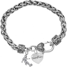 My Son, Super Hero, " Soccer Player Jewelry" Bracelet Hypoallergenic, Safe-Nickel, Lead Free