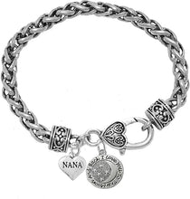 Nana And I Love You To The Moon And Back Necklace Hypoallergenic, Safe-Nickel, Lead & Cadmium Free