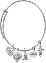 Army Wife, My Soldier, God Has You In His Arms And I Have You In My Heart, Keep My Husband Safe, Adjustable Bracelet, Hypoallergenic Safe, No Nickel, Lead,Or Poisonous Cadmium