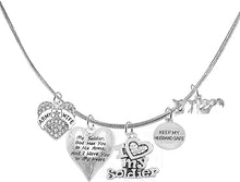 Army Wife, My Soldier, God Has You In His Arms And I Have You In My Heart, YESHUA(Jesus In Hebrew) NAMED BY AN ANGEL OF GOD, Adjustable Hypoallergenic Safe, No Nickel, Lead, Or Poisonous Cadmium