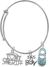 Sheriff's, It's A Boy, Adjustable Bracelet, Hypoallergenic, Safe-Nickel, Lead, Cadmium Free