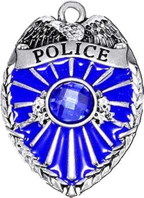 Policeman Badge Charm, Nickel, Lead, Cadmium Free