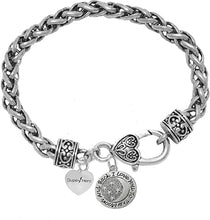 Super Hero And I Love You To The Moon And Back Bracelet Hypoallergenic, Safe-Nickel, Lead & Cadmium Free