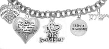 Army Wife, My Soldier, God Has You In His Arms And I Have You In My Heart, YESHUA (Jesus In Hebrew) NAMED BY AN ANGEL OF GOD, Adjustable, Hypoallergenic Safe, No Nickel, Lead, Or Poisonous Cadmium