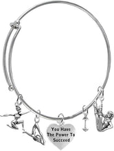 " You Have The Power To Succeed ", Gym Exercise, Adjustable Miracle Wire Bracelet, Hypoallergenic Safe, No Nickel, Lead, Or Poisonous Cadmium In Bracelet