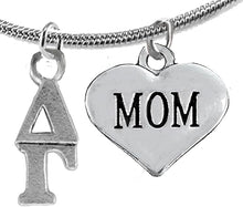Delta Gamma, Mom, Hypoallergenic Safe Adjustable Fits Anyone Licensed Sorority Jewelry Manufacturer