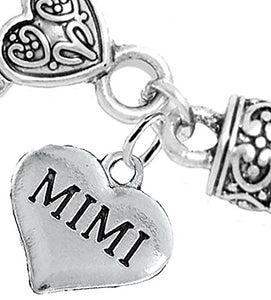 Mimi Charm Bracelet, Will NOT Irritate Anyone with Sensitive Skin, Safe, Nickel Free.