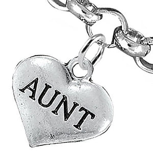 Aunt Adjustable Bracelet, Will NOT Irritate Anyone with Sensitive Skin, Safe, Nickel Free.