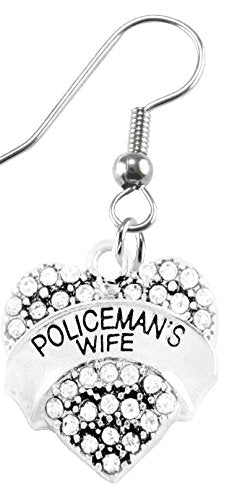 Policeman's Wife Earring, Safe - Nickel, Lead & Cadmium Free!