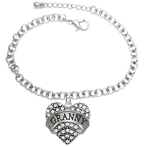 The Perfect Gift "Granny" Adjustable, Fits Everyone Hypoallergenic Bracelet, Safe - Nickel Free