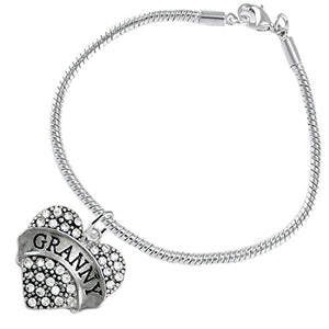 The Perfect Gift "Granny", Fits Everyone Hypoallergenic Bracelet, Safe - Nickel Free