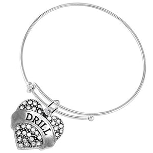 The Perfect Gift " Drill " Adjustable Hypoallergenic Bracelet, Safe - Nickel and Lead Free