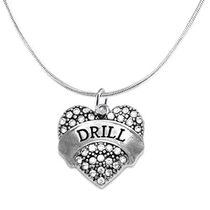 The Perfect Gift " Drill " Adjustable Hypoallergenic Necklace, Safe - Nickel and Lead Free