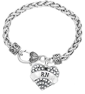 The Perfect Gift "RN" Hypoallergenic Bracelet, Safe - Nickel, Lead & Cadmium Free!