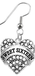 The Perfect Gift Sweet Sixteen Hypoallergenic Earring, Safe - Nickel, Lead & Cadmium Free!