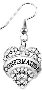 The Perfect Gift "Confirmation" Hypoallergenic Earring, Safe - Nickel, Lead & Cadmium Free!