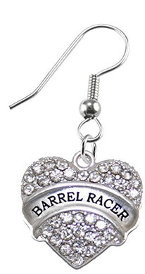 Barrel Racer Crystal Earring, Safe - Nickel, Lead & Cadmium Free!