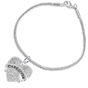 The Perfect Gift "Caregiver" Hypoallergenic Bracelet, Safe - Nickel & Lead Free