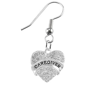 The Perfect Gift "Caregiver" Adjustable Hypoallergenic Earring, Safe - Nickel & Lead Free