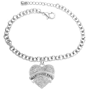 The Perfect Gift " Marching Band " Hypoallergenic Adjustable Bracelet, Safe - Nickel & Lead Free