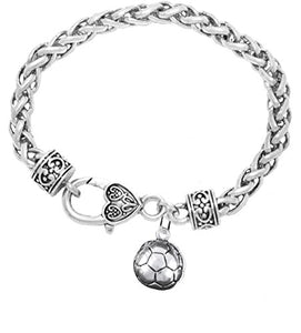 The Perfect Gift "Soccer Jewelry" ©2016 Hypoallergenic Bracelet, Safe - Nickel & Lead Free
