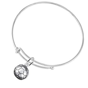 Soccer Jewelry ©2016 Hypoallergenic Adjustable Bracelet, Safe - Nickel & Lead Free
