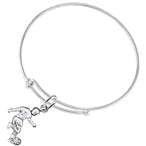 The Perfect Gift " Soccer Player Jewelry" Bracelet ©2016 Hypoallergenic, Safe - Nickel & Lead Free