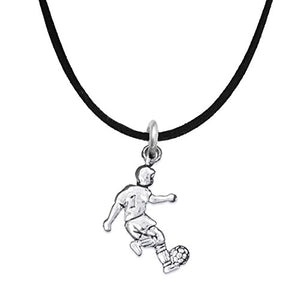 The Perfect Gift "Soccer Player Jewelry" Adjustable Necklace ©2016 Safe - Nickel & Lead Free