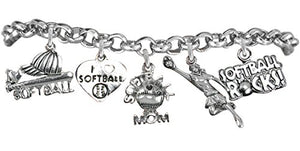 Softball Bracelet ©2012 Hypoallergenic Safe Nickel, Lead & Free from Child to Adult