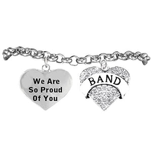 The Perfect Gift "Band" "We Are So Proud of You" Adjustable Bracelet, Safe - Nickel & Lead Free