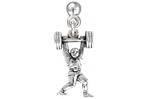 Weight Lifter Hypoallergenic Post Earring, Safe - Nickel, Lead & Cadmium Free!