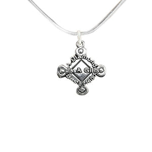 Softball "A Diamond Is a Girl’s Best Friend" ©2012 Hypoallergenic Adjustable Necklace Nickel Free
