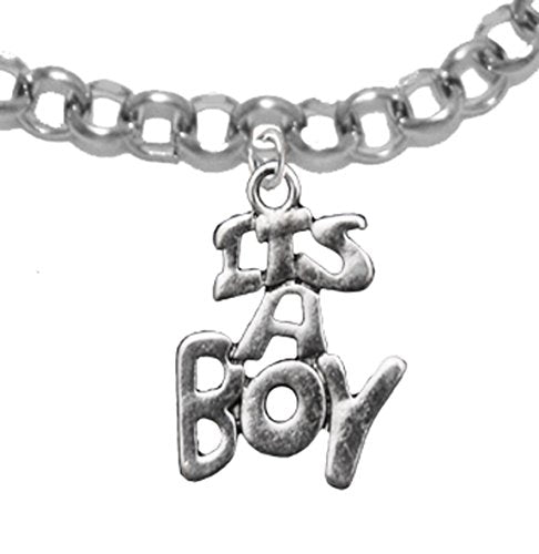 It’s A Boy, Adjustable Bracelet, Hypoallergenic, Safe - Nickel & Lead Free