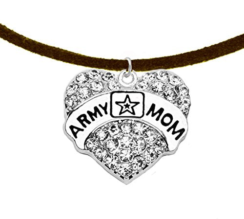 The Perfect Gift Army Mom Hypoallergenic Adjustable Necklace, Safe - Nickel & Lead Free